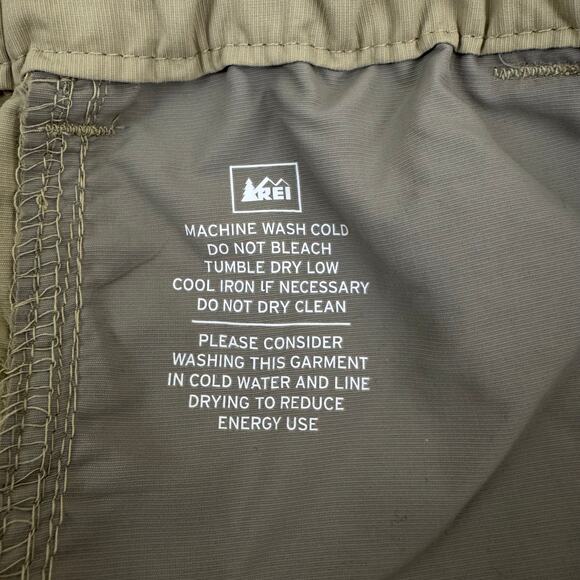REI Zip Off Cargo Pants Women's XL 28" Inseam 8.5" Shorts Belt Elastic Waist - Picture 4 of 10